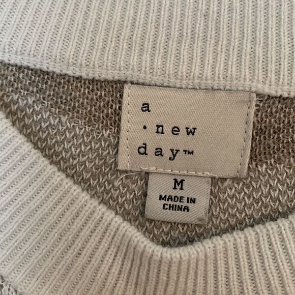 A New Day Womens Striped Sweater SizeM - Picture 2 of 7